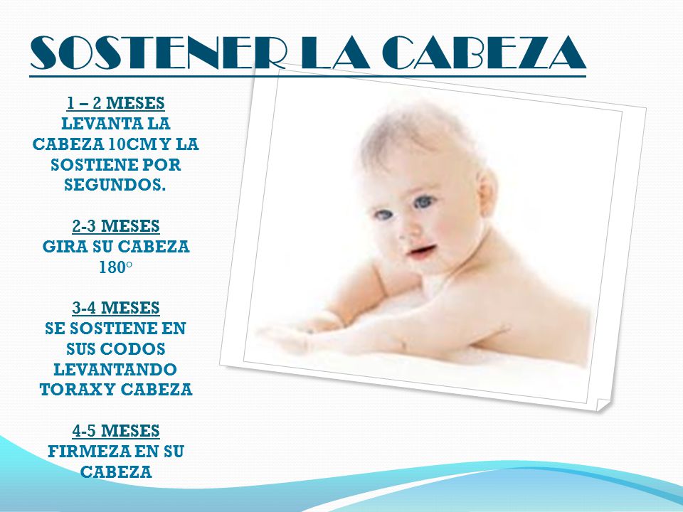 Desarrollo cognitivo a los 5 meses